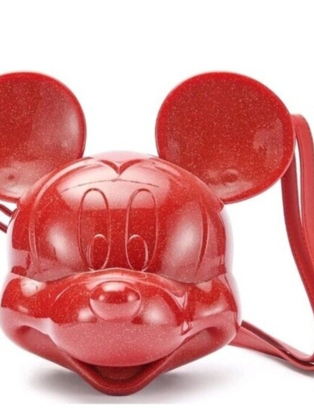 Disney Parks Loungefly Mickey Mouse 3D Head Crossbody Hard Tag